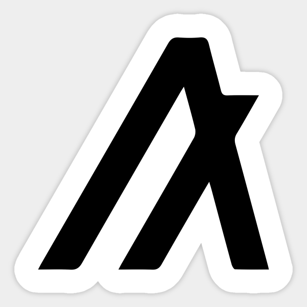 White Algorand Logo - Algorand - Sticker | TeePublic